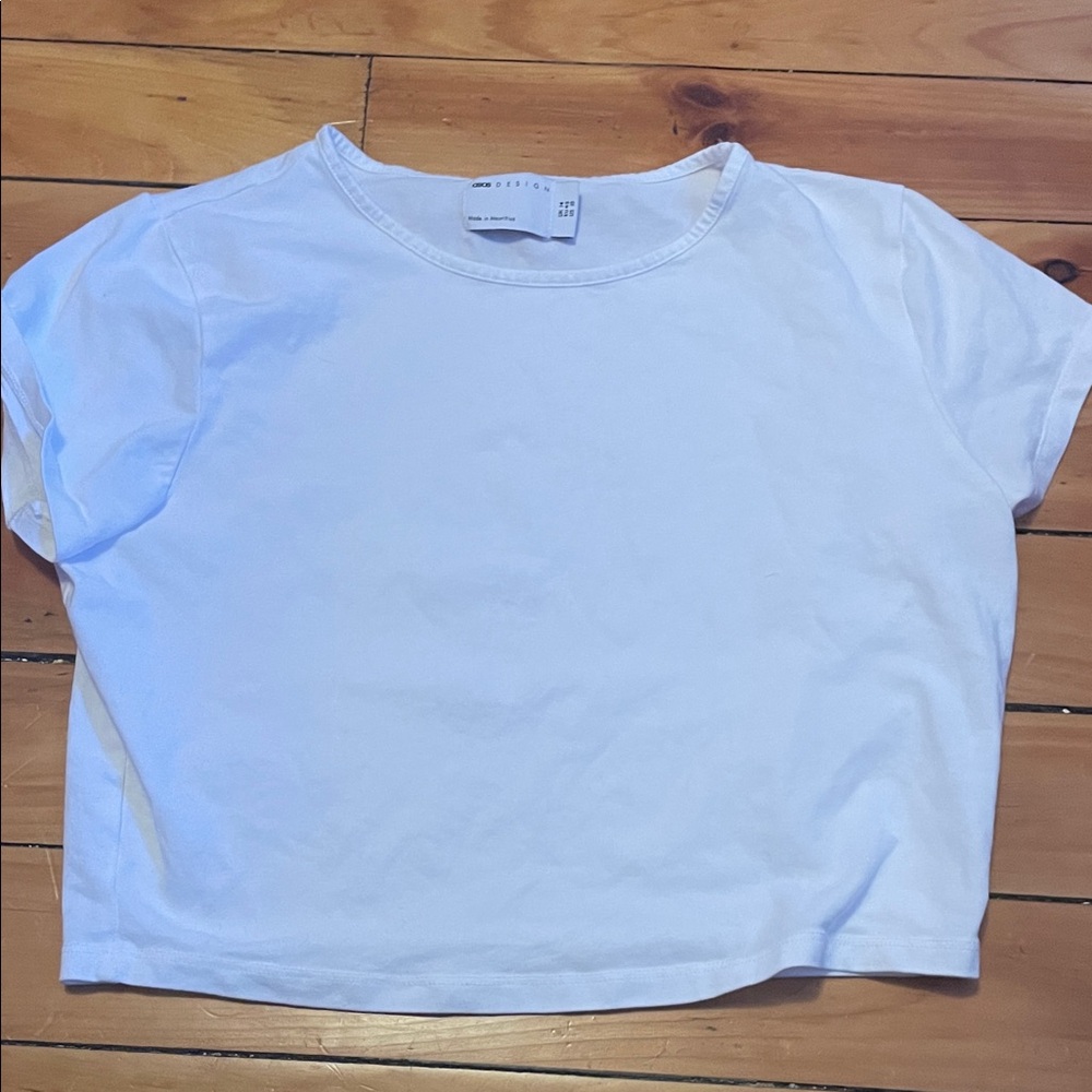 ASOS White Crop Top